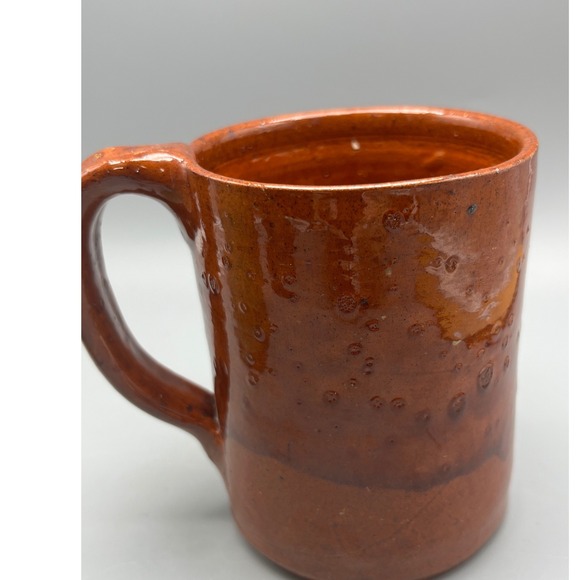 Vintage Pine State Pottery Mug Walter Owen 1960s stamped Handmade - Picture 1 of 5